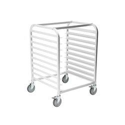 Fuerza 10-Tier Bun Pan Rack, Commercial Pan Organizer and Mobile Sheet Pan Cart