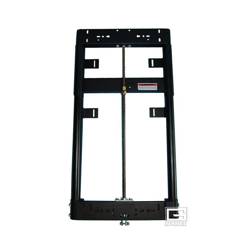 Gared Manual Goal Height Adjuster for 6 - 5/8" Diameter Single Post for Fan - Shape Backboard w/ 35" x 20" Mounting (GPS - 1133) - SchoolOutlet