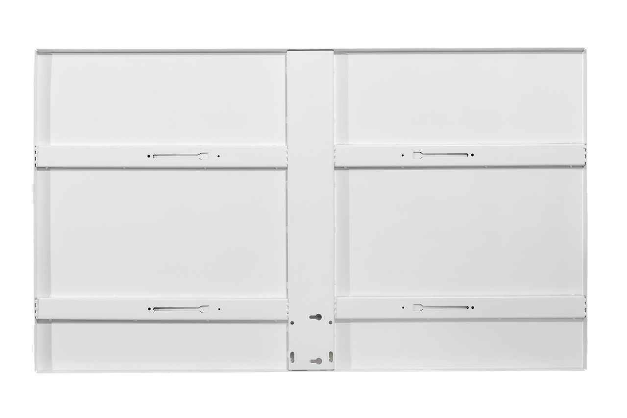 Gared Performance Sports Systems Playground Steel Basketball Backboard 42 x 72" White Powdercoat (GPS - 1272) - SchoolOutlet