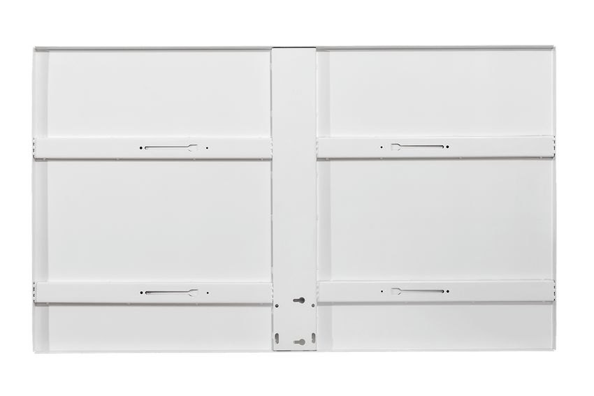 Gared Performance Sports Systems Playground Steel Basketball Backboard 42 x 72" White Powdercoat (GPS - 1272) - SchoolOutlet