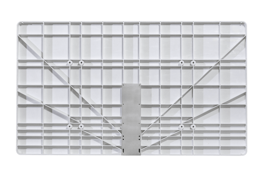 Gared Performance Sports Systems Lightweight Fiberglass Basketball Backboard 42 x 72" Regulation Size (GPS - 1342B) - SchoolOutlet