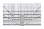Gared Performance Sports Systems Lightweight Fiberglass Basketball Backboard 42 x 72