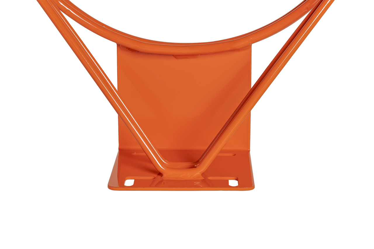 Gared Performance Sports Systems Super Goal Fixed Basketball Rim with Chain Net & Double Ring Construction (GPS - 140) - SchoolOutlet