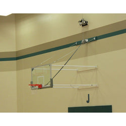 Gared Performance Sports Systems Corner Mount Fold-Up Wall Mount Series 4'-6' Extension, Rectangular Board (GPS-2400-4064)