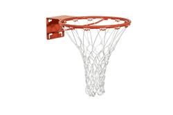 Gared Performance Sports Systems Institutional Fixed Basketball Rim with Single Ring & No-Tie Net Attachment (GPS-39WO)