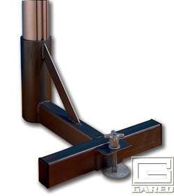 Gared Performance Sports Systems 3" Above Floor Sleeve End Base with Floor Anchor (GPS-6414)