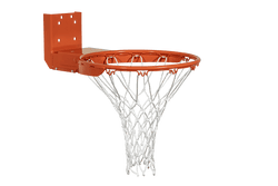 Gared Performance Sports Systems Rear-Mount Playground Breakaway Basketball Rim with No-Tie Net Attachment (GPS-6600)