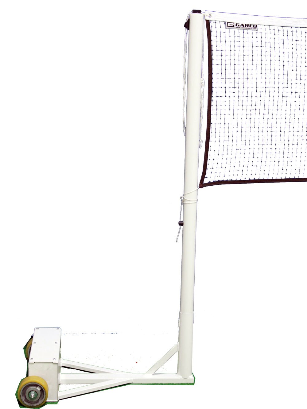 Gared Performance Sports Systems Heavy - Duty Round Portable Badminton System with 120 lb T - Bar Base (GPS - 6640) - SchoolOutlet