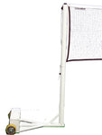 Gared Performance Sports Systems Heavy - Duty Round Portable Badminton System with 120 lb T - Bar Base (GPS - 6640) - SchoolOutlet