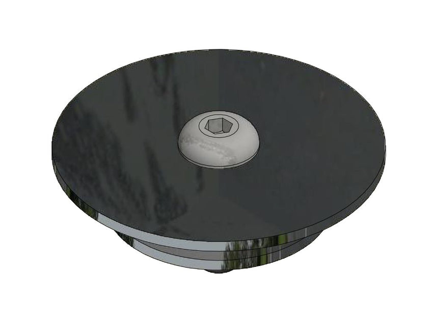 Gared Performance Sports Systems Locking Ground Sleeve Cap for 2 - 3/8" Posts (GPS - 6827) - SchoolOutlet