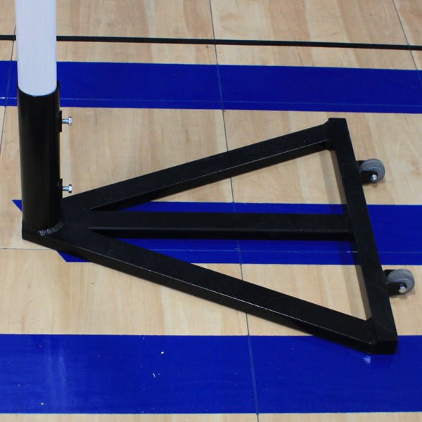 Gared Hoopla Portable Steel Netball System, Adjustable Height with Stable Base (GPS - 8412) - SchoolOutlet