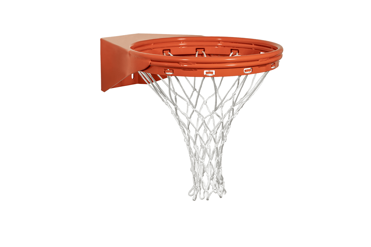Gared Performance Sports Systems Endurance Slam Fixed Basketball Rim with Double Ring & T - Style Net Attachment (GPS - 8550) - SchoolOutlet