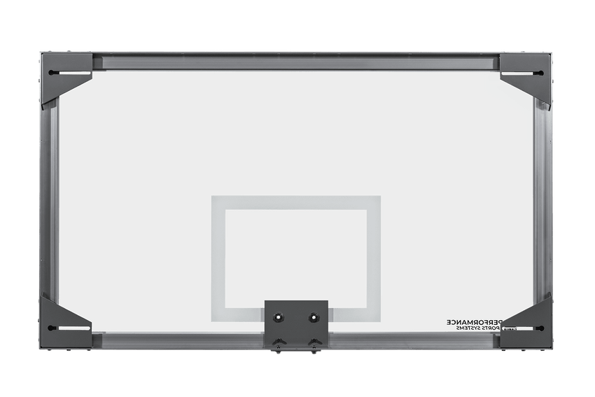 Gared Performance Sports Systems Main Court Competition Glass Basketball Backboard 42 x 72" High - Strength Frame (GPS - AFRG42) - SchoolOutlet