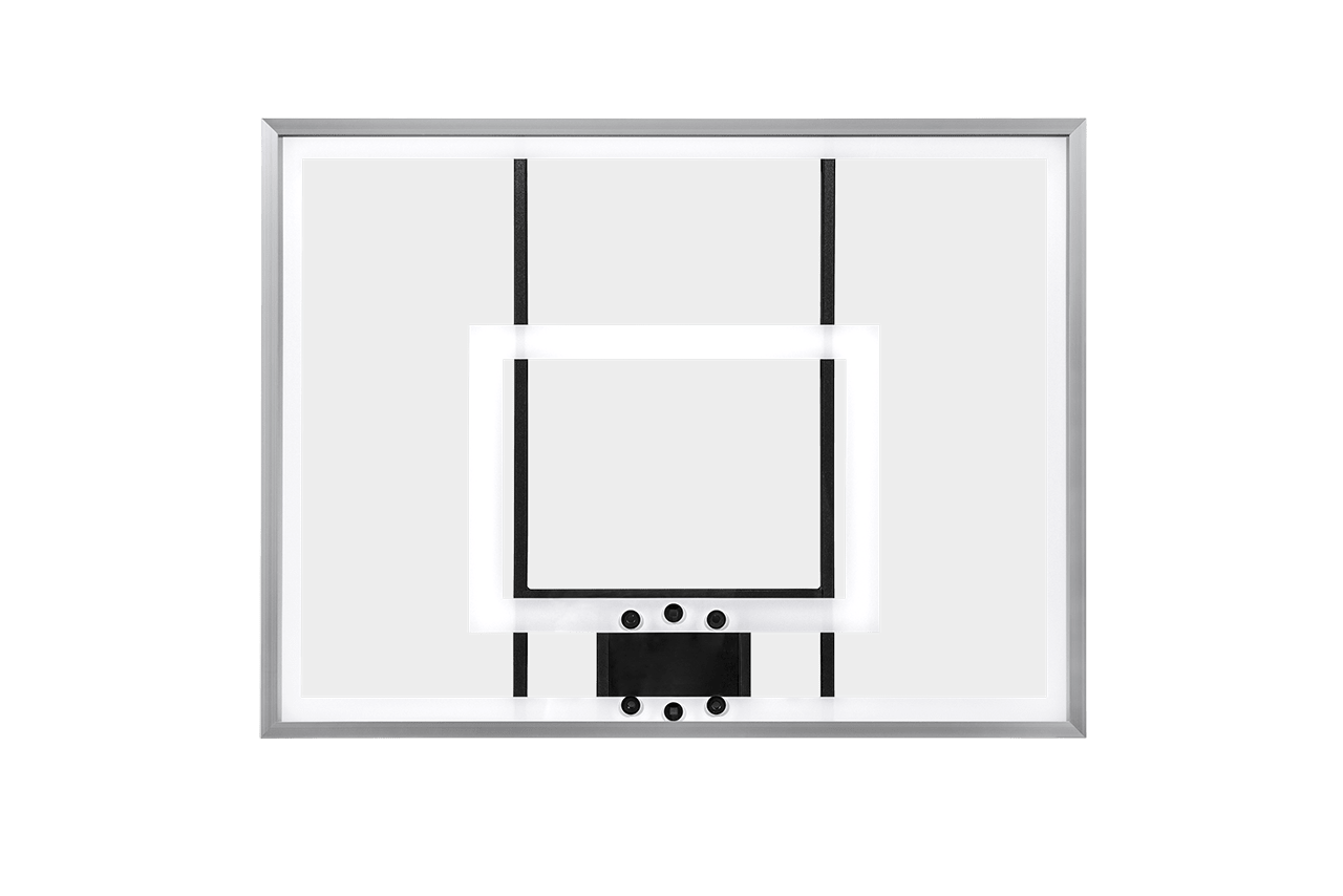Gared Performance Sports Systems Residential Acrylic Basketball Backboard 36 x 48" Steel Frame (GPS - BB48A38) - SchoolOutlet