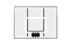 Gared Performance Sports Systems Residential Acrylic Basketball Backboard 36 x 48" Steel Frame (GPS-BB48A38)