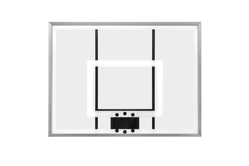 Gared Performance Sports Systems Residential Acrylic Basketball Backboard 36 x 48" Steel Frame (GPS - BB48A38) - SchoolOutlet