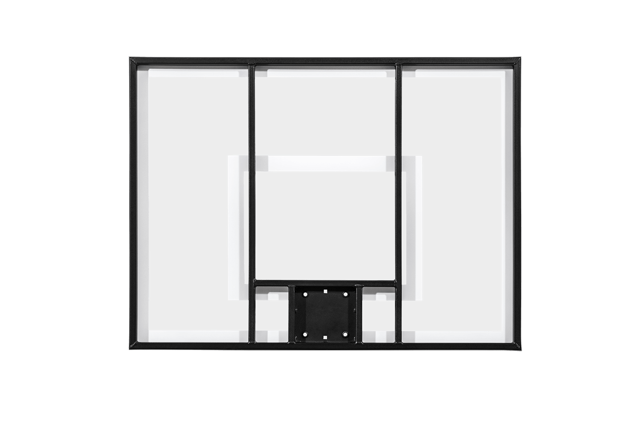 Gared Performance Sports Systems Residential Acrylic Basketball Backboard 36 x 48" Steel Frame (GPS - BB48A38) - SchoolOutlet