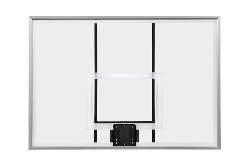 Gared Performance Sports Systems Recreational Acrylic Basketball Backboard 42 x 60" Steel Frame (GPS - BB60A38) - SchoolOutlet