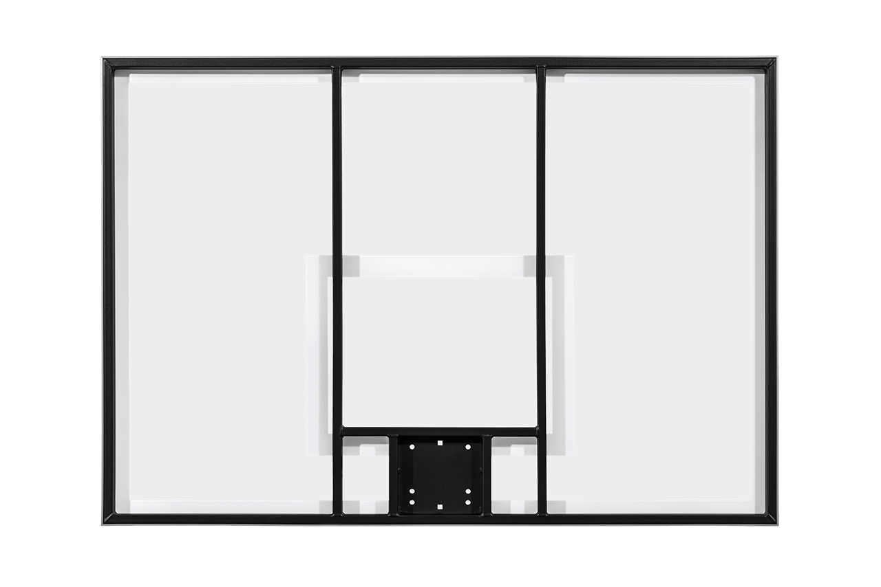 Gared Performance Sports Systems Recreational Acrylic Basketball Backboard 42 x 60" Steel Frame (GPS - BB60A38) - SchoolOutlet