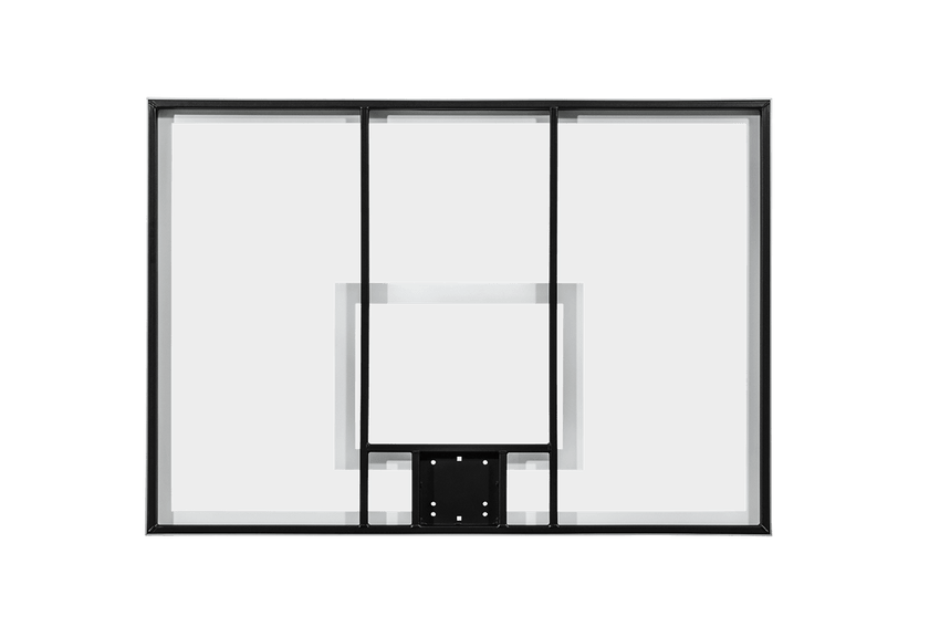 Gared Performance Sports Systems Outdoor Recreational Glass Basketball Backboard 42 x 60" with Steel Frame (GPS - BB60G38) - SchoolOutlet