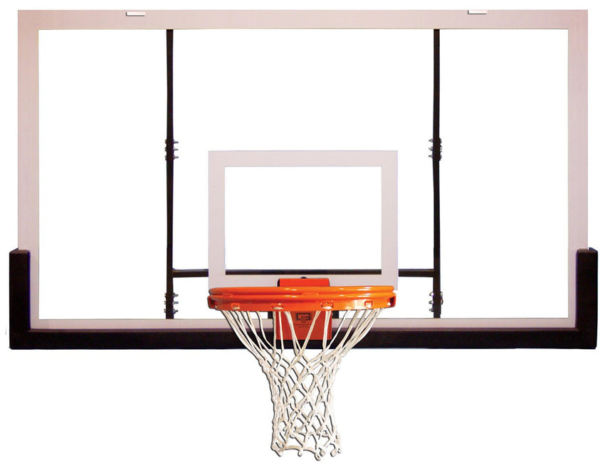 Gared Performance Sports Systems Recreational Full Size Acrylic Basketball Backboard 42 x 72" Steel Frame (GPS - BB72A38) - SchoolOutlet