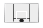 Gared Performance Sports Systems Recreational Full Size Acrylic Basketball Backboard 42 x 72