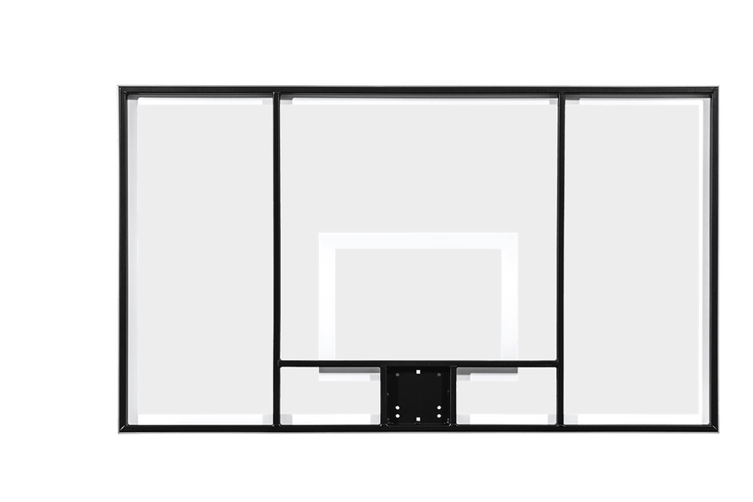 Gared Performance Sports Systems Unbreakable Polycarbonate Basketball Backboard 42 x 72" Heavy - Duty Steel Frame (GPS - BB72P50) - SchoolOutlet