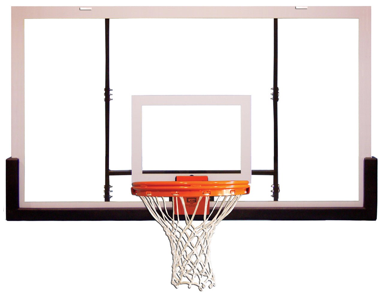Gared Performance Sports Systems Unbreakable Polycarbonate Basketball Backboard 42 x 72" Heavy - Duty Steel Frame (GPS - BB72P50) - SchoolOutlet