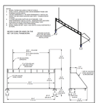 Gared Combination Soccer & Football Goalpost, 8' x 24' with 10' Uprights, White Steel (GPS - FGP200) - SchoolOutlet