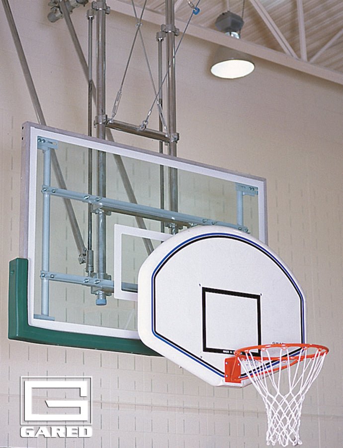 Gared Performance Sports Systems Junior Jammer Youth Backboard Adapter with Fixed Rim (GPS - JJ1) - SchoolOutlet