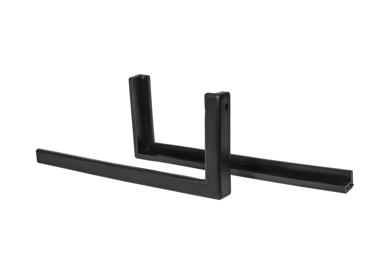 Gared Performance Sports Systems Recreational PRO - MOLD® Outdoor Basketball Backboard Padding 48" Black (GPS - LSCE48) - SchoolOutlet