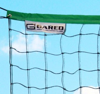 Gared SideOut 28' Outdoor Volleyball Net, Weather - Resistant Polyethylene Mesh (GPS - ODVBNET) - SchoolOutlet