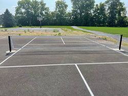 Gared Outdoor In-Ground Pickleball System, Durable Steel Posts for Permanent Installation (GPS-PKLBIGB)