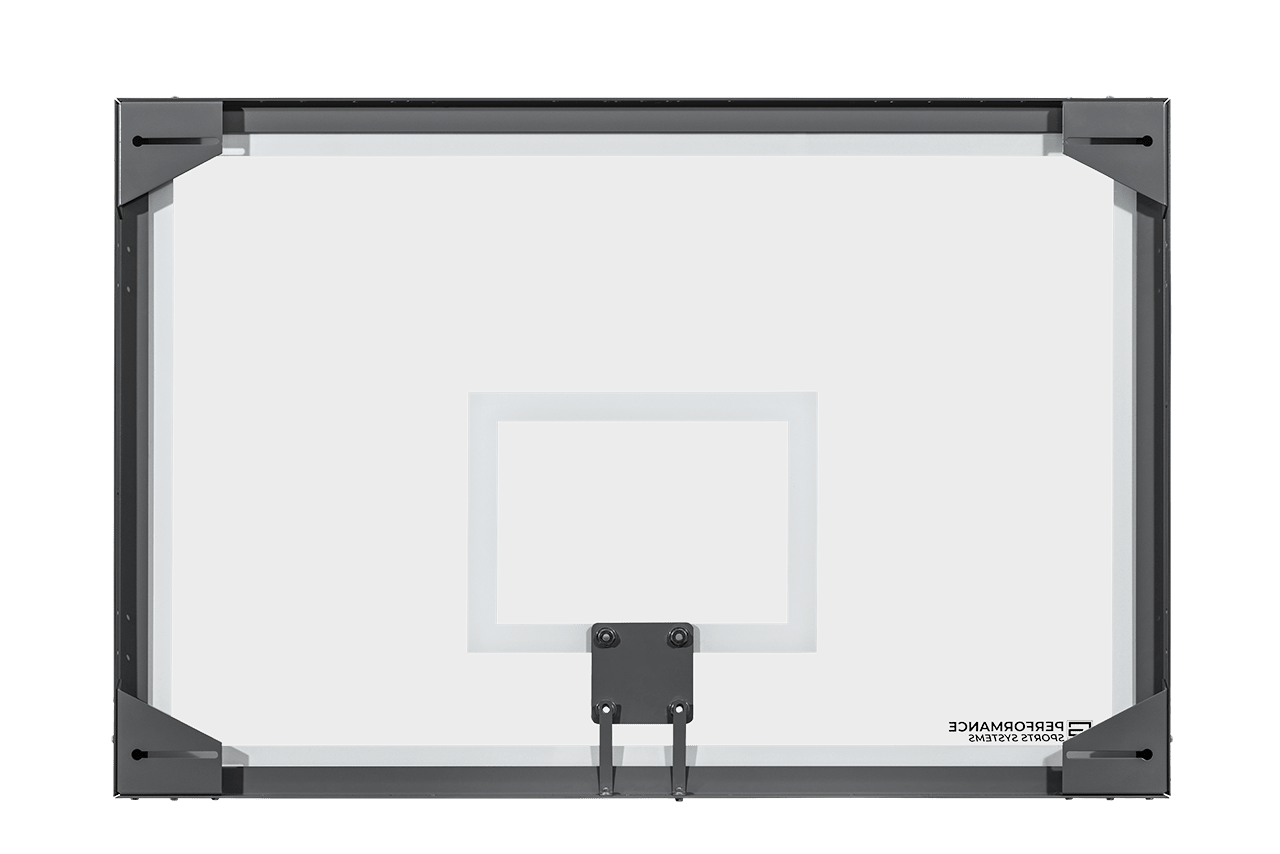 Gared Performance Sports Systems Oversized Steel - Framed Glass Basketball Backboard 48 x 72" for Direct Mount Applications (GPS - RG) - SchoolOutlet