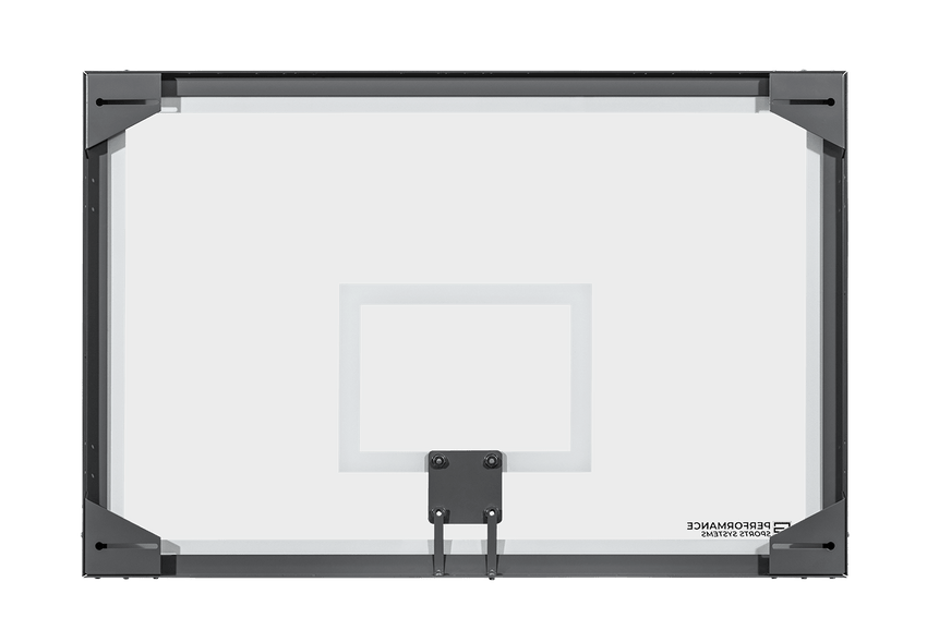 Gared Performance Sports Systems Oversized Steel - Framed Glass Basketball Backboard 48 x 72" for Direct Mount Applications (GPS - RG) - SchoolOutlet