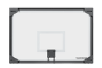 Gared Performance Sports Systems Oversized Steel - Framed Glass Basketball Backboard 48 x 72