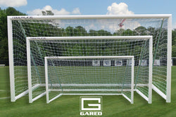 Gared Touchline Striker Portable Soccer Goal, 6' x 12' Aluminum Round Frame (GPS-SGRD612SPT)