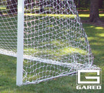 Gared Touchline Premium Soccer Net, 6' x 12' 3mm Polypropylene White (GPS - SN612 - 3W) - SchoolOutlet