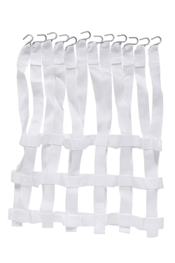 Gared Performance Sports Systems Thick Strap Nylon Web Basketball Net with Heavy-Duty Hooks (GPS-WN)