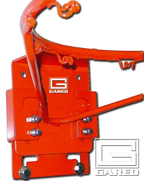 Gared Performance Sports Systems Universal Adapter Plate for Removable Basketball Rim with Secure Slide - In Design (GPS - GSUAP) - SchoolOutlet