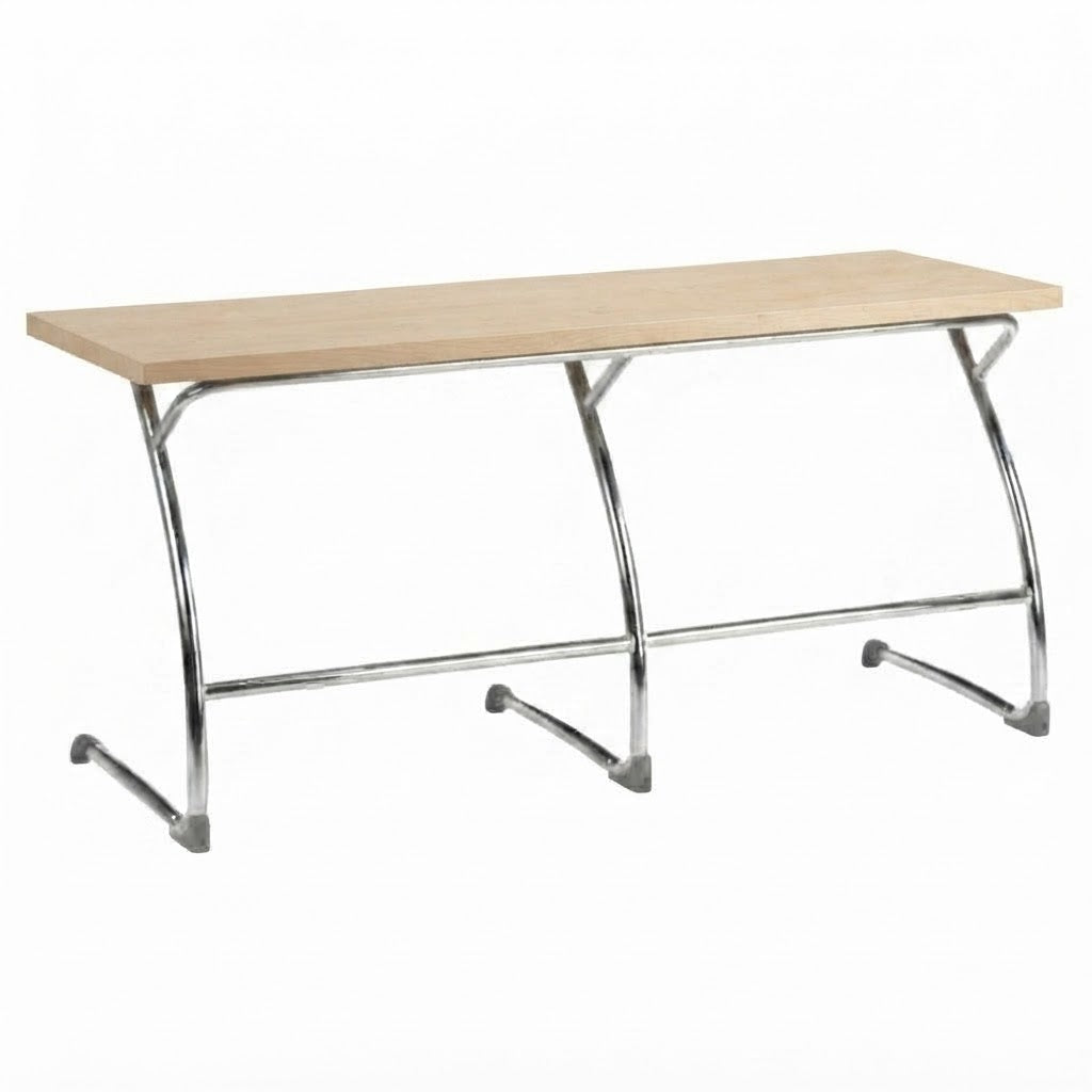 Virco ZDESK226029 - ZUMA Series Two-Student Cantilever Desk, 22" x 60" Laminate Particle Board Top, 29"H