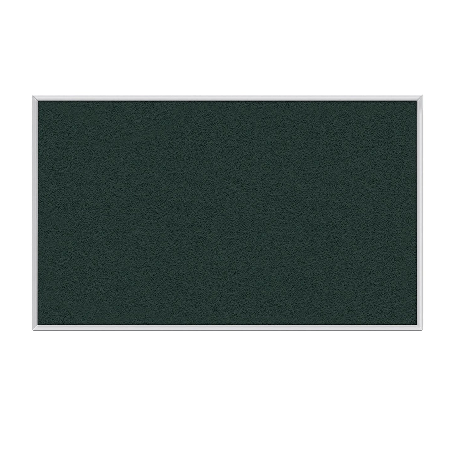 Ghent Vinyl Bulletin Board, Satin Aluminum Frame, 18"H x 24"W (GHE - 1618 - XXX) - SchoolOutlet