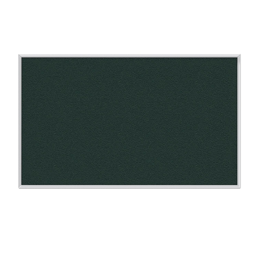 Ghent Vinyl Bulletin Board, Satin Aluminum Frame, 18"H x 24"W (GHE - 1618 - XXX) - SchoolOutlet