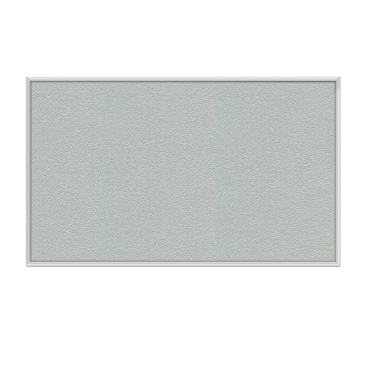 Ghent Vinyl Bulletin Board, Satin Aluminum Frame, 18"H x 24"W (GHE - 1618 - XXX) - SchoolOutlet