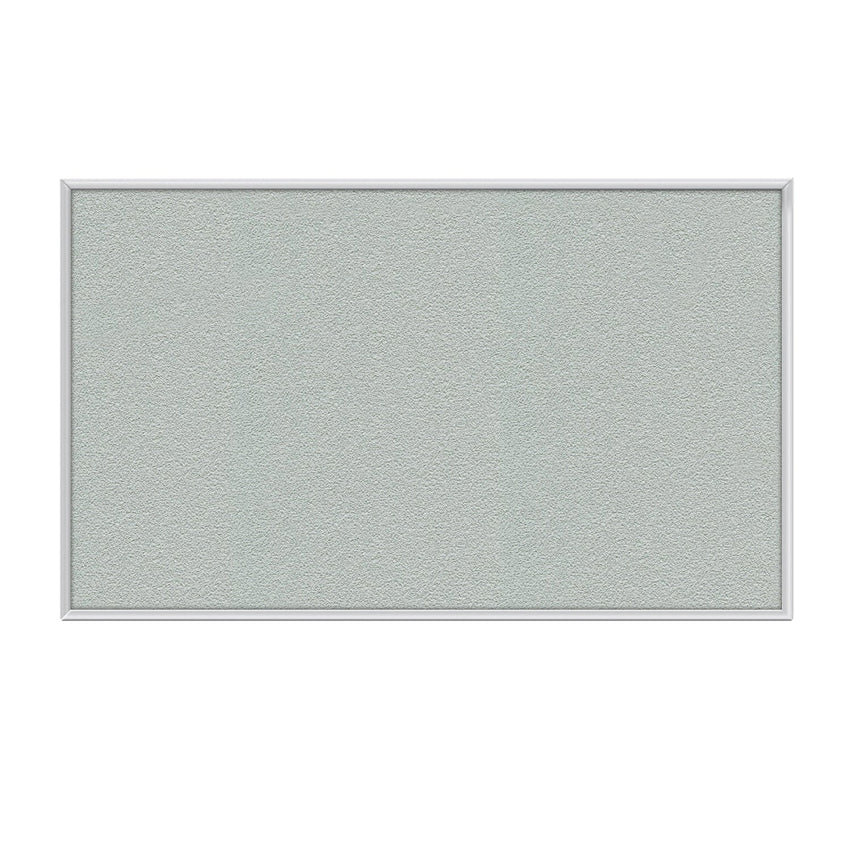 Ghent Vinyl Bulletin Board, Satin Aluminum Frame, 18"H x 24"W (GHE - 1618 - XXX) - SchoolOutlet