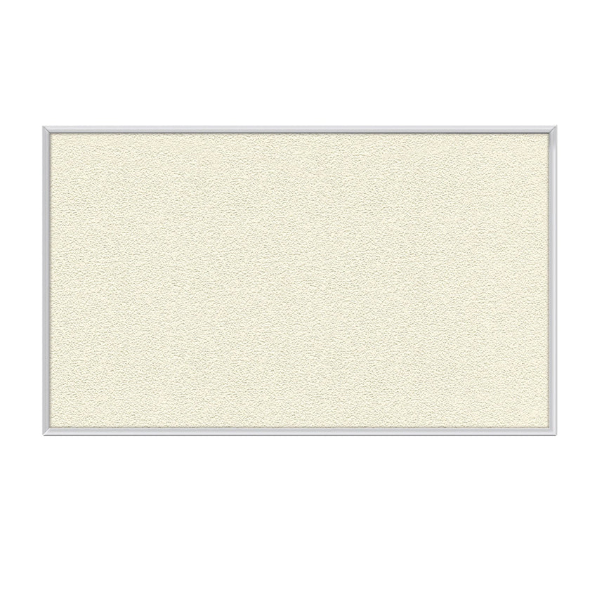 Ghent Vinyl Bulletin Board, Satin Aluminum Frame, 2'H x 3'W (GHE - 1623 - XXX) - SchoolOutlet