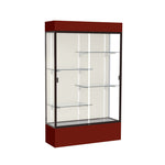 Ghent Spirit Floor Display Case Lighted, Aluminum Frame, 80