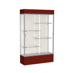 Ghent Spirit Floor Display Case Lighted, Aluminum Frame, 80