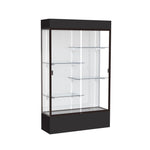 Ghent Spirit Floor Display Case Lighted, Aluminum Frame, 80