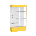 Ghent Spirit Floor Display Case Lighted, Aluminum Frame, 80